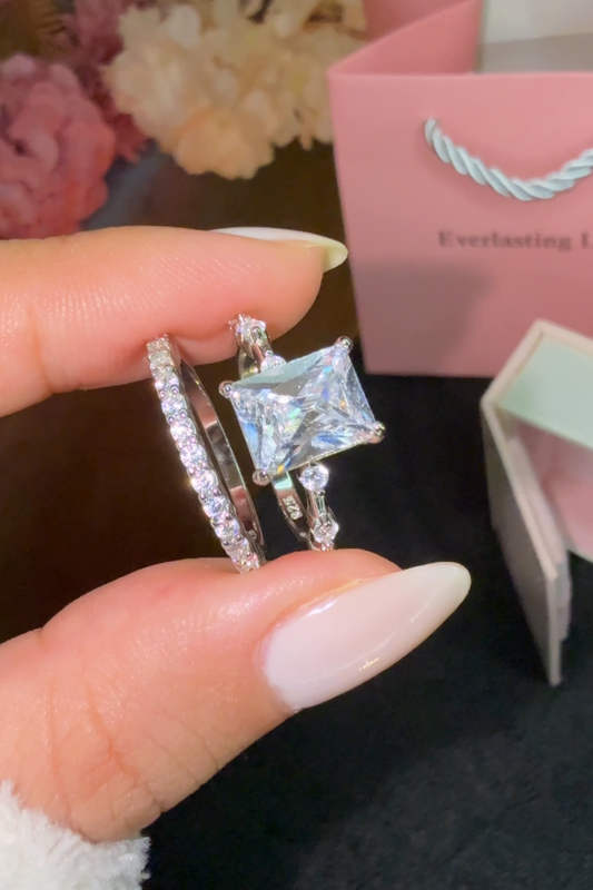 Bague de Mariage Rectangle