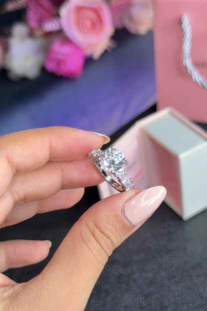 Bague Ronde Pavée