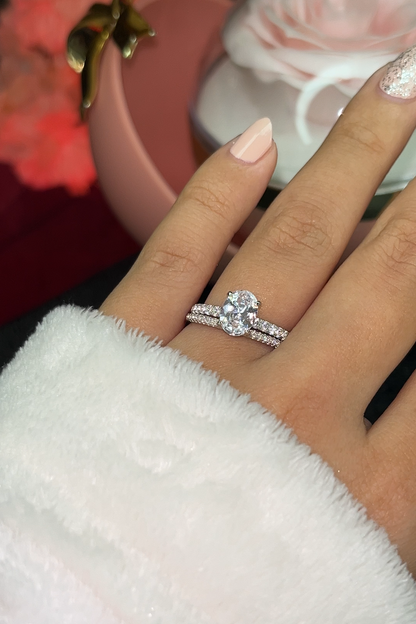 Bague de Mariage Ovale