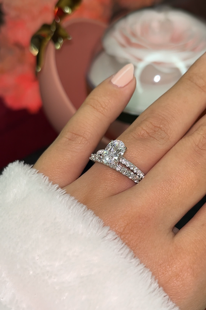 Bague de Mariage Ovale