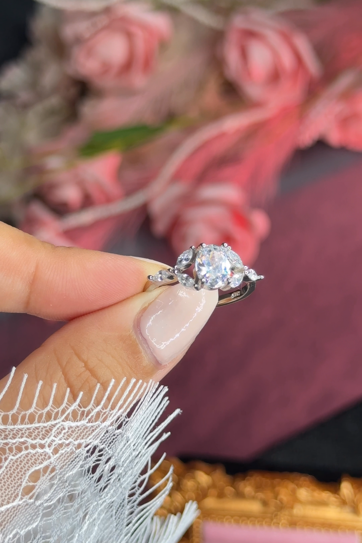 Bague Ovale Marquise