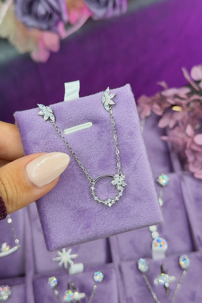Parure Floral Cercle