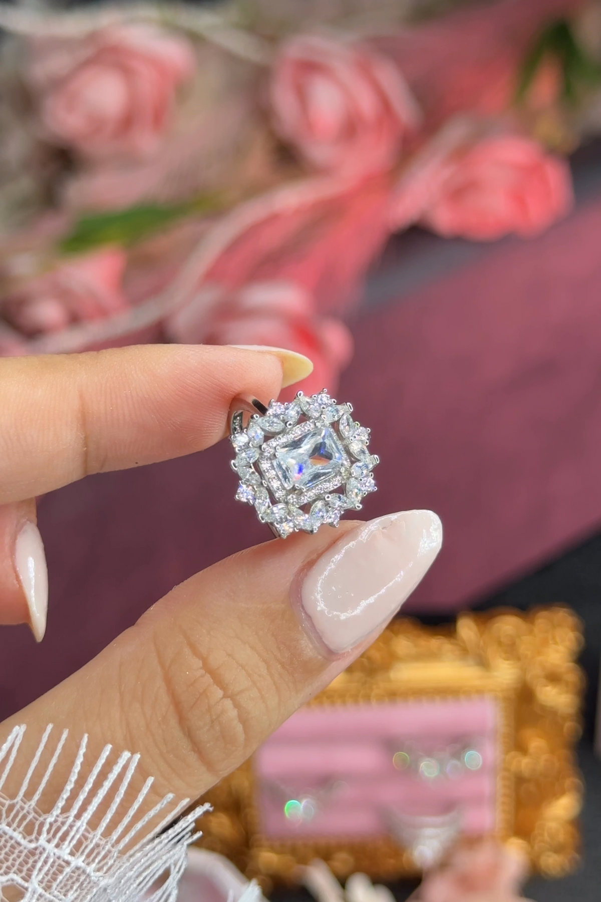 Bague Carré Impérial