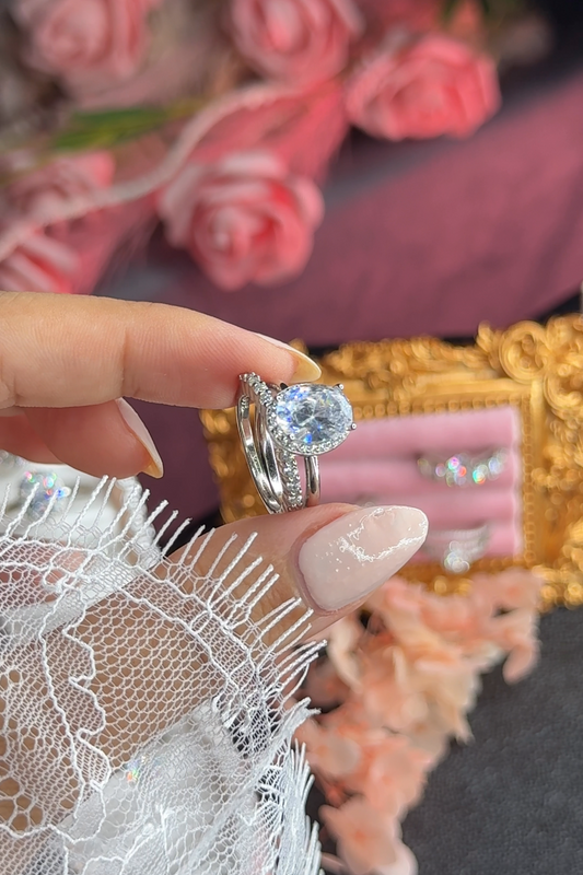 Bague de Mariage Ovale