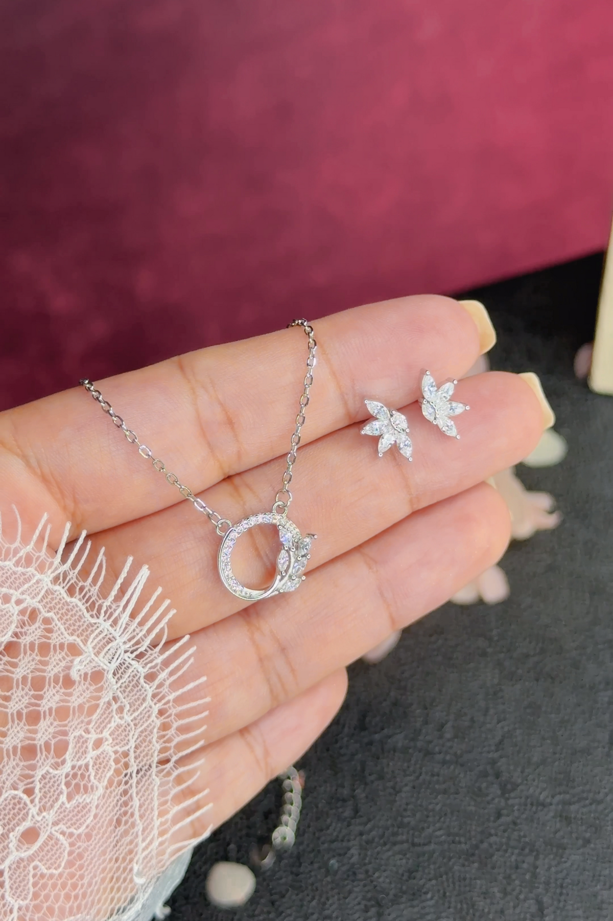 Parure Marquise Cercle