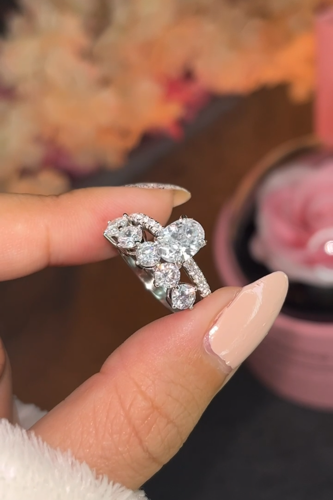 Bague de Mariage ovale