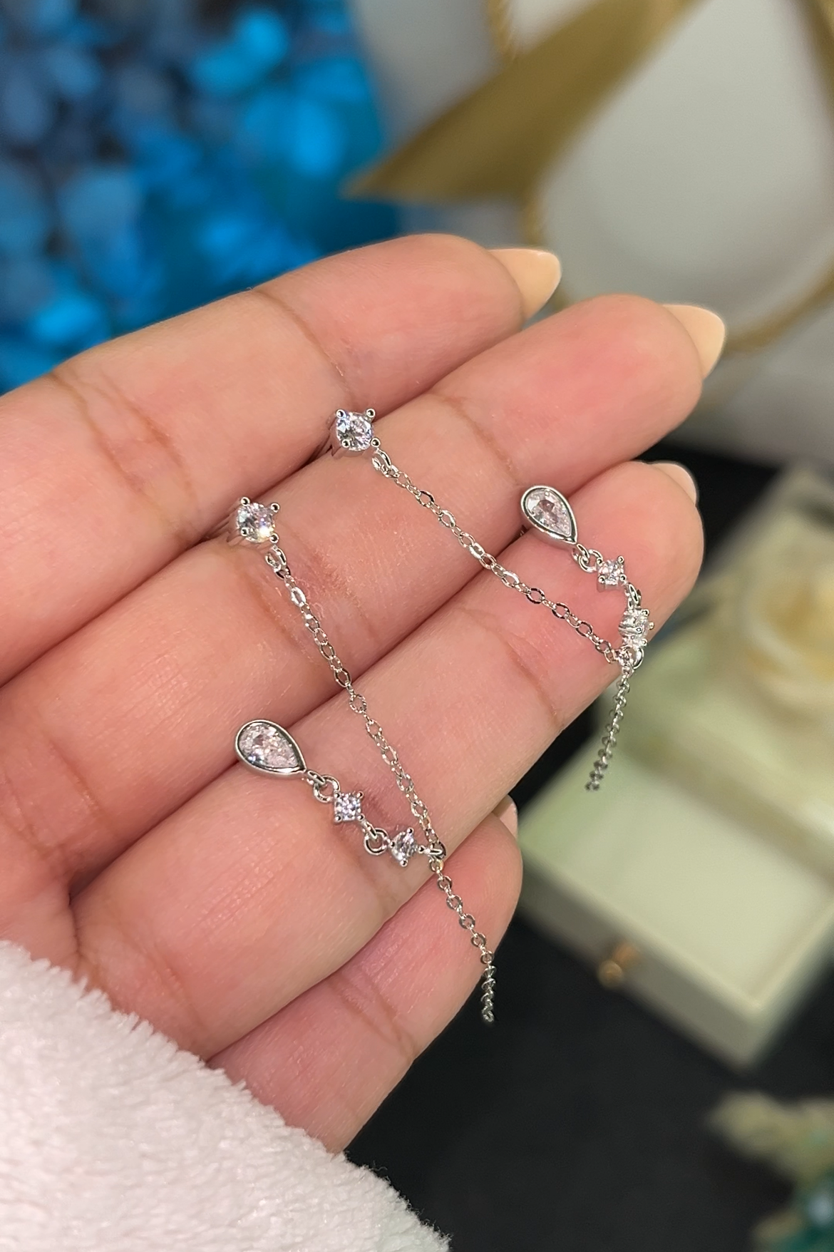 Boucles d’oreilles en Argent