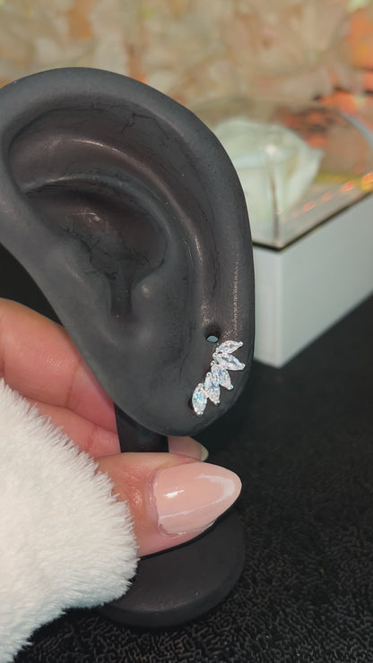 Boucles d’oreilles en Argent