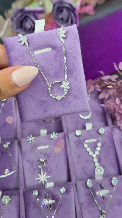 Parure Floral Cercle