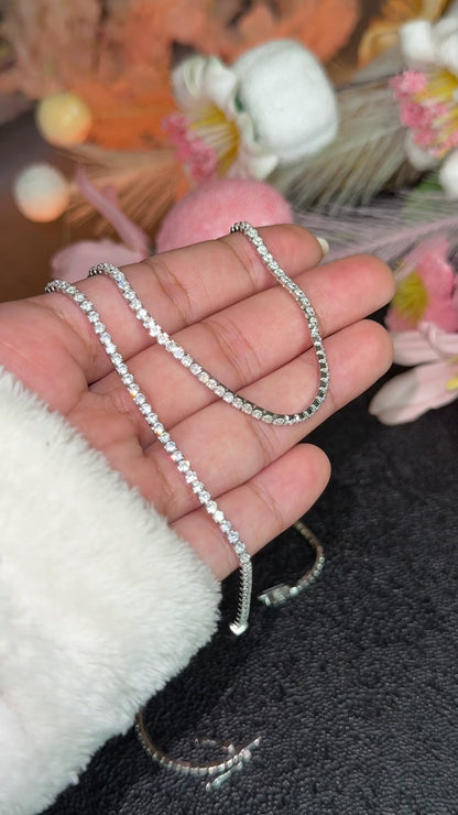 Collier et Gourmette Rivière