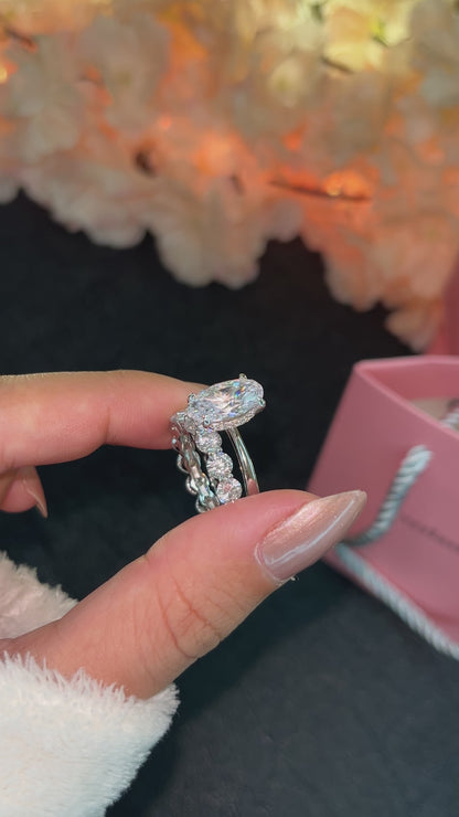 Bague de Mariage Ovale