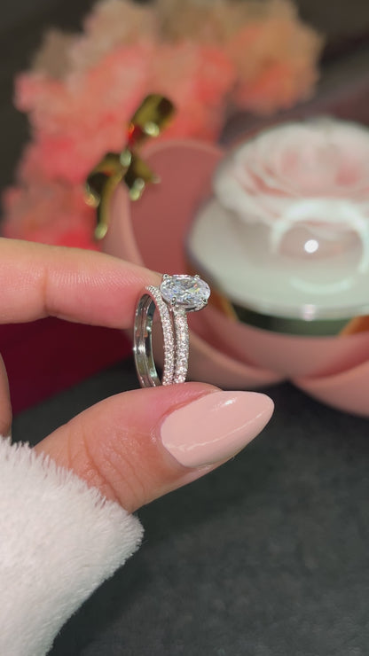 Bague de Mariage Ovale